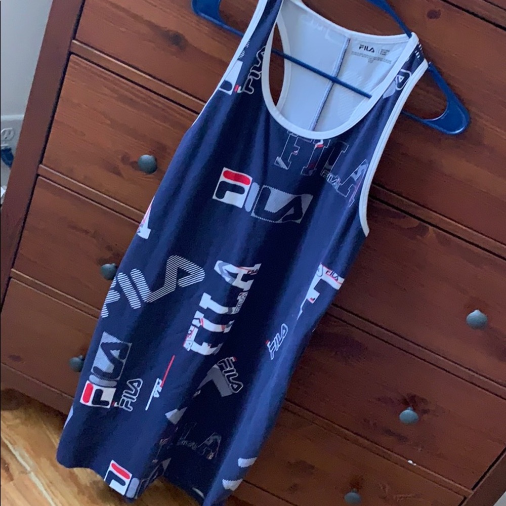 ❤️PRICE DROP💙: Bodycon FILA dress